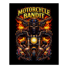 Póster Motorcycle Bandit