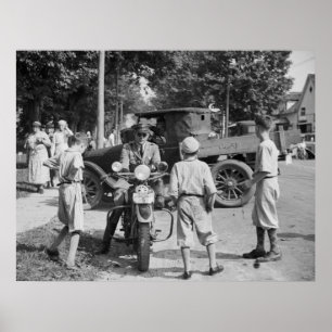 Poster Motorcycle Envy, 1936