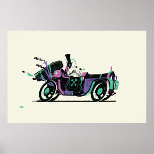 Poster Motores assustadores de Shonky