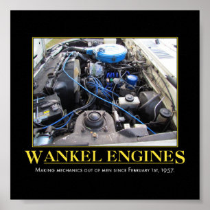 Póster Motores de Wankel