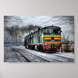 Póster Motores diesel russos