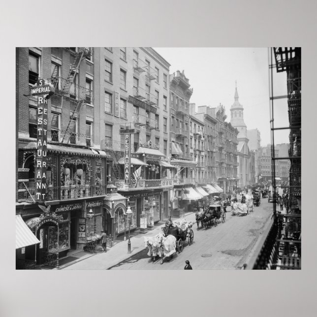 Póster Mott Street (Frente)