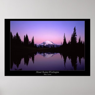 Póster Mount Rainier