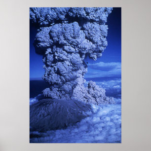 Póster Mount Saint Helens