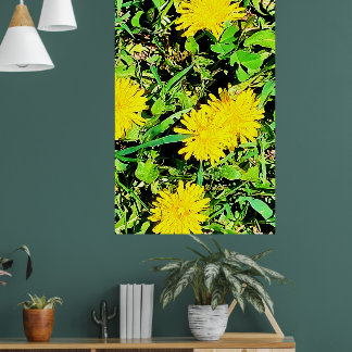 Poster Mountain Dandelions Foto De Ottawa Canadá