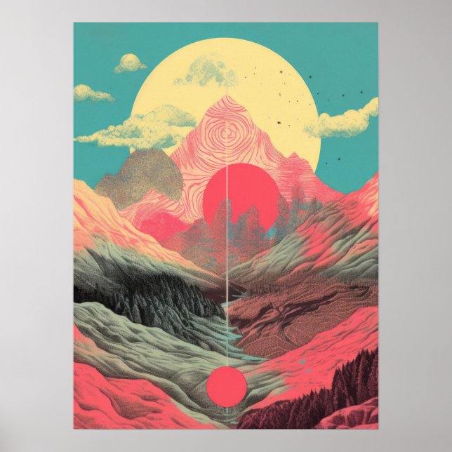 Poster Mountain Dawn (Frente)