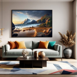 Poster Mountain Sunset