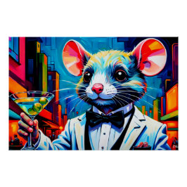 PÓSTER MOUSE NA CIDADE