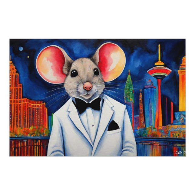 PÓSTER MOUSE NA CIDADE 3 (Frente)