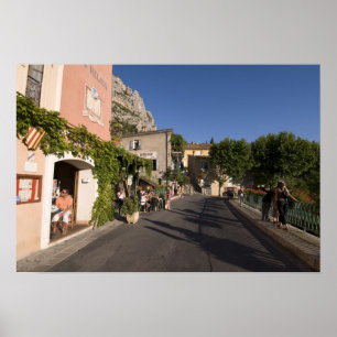 Poster Moustiers-Sainte-Marie, Provença, França. 2