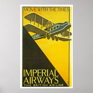 Póster Mova-se com os tempos