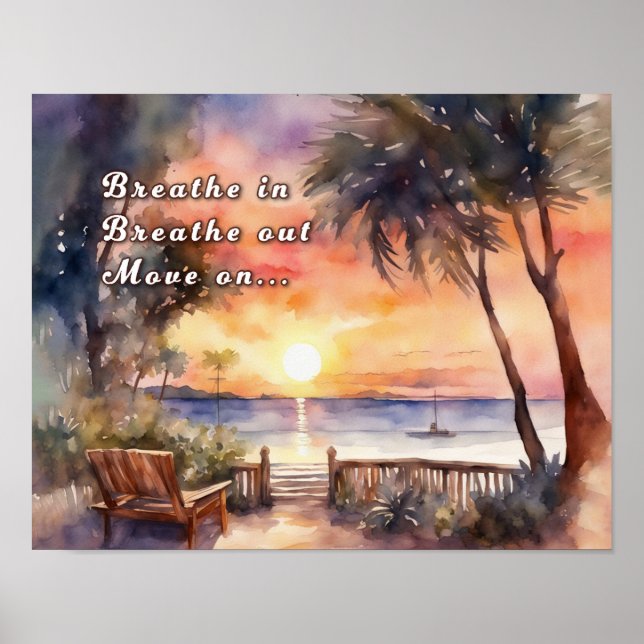 Poster Mover para cima - (Frente)