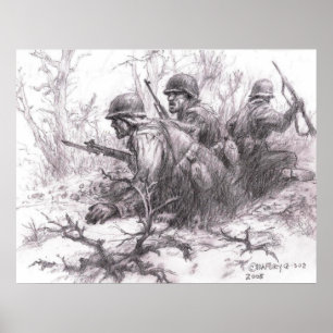 Poster Mover-se para a frente