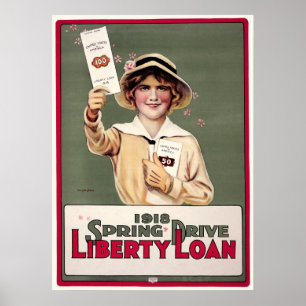 Poster Movimentação da ligação de guerra de WWI