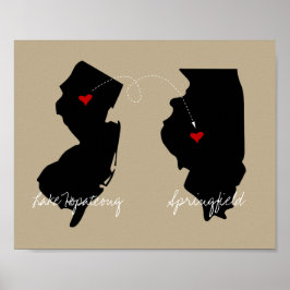 Poster Movimentação de Estado para Estado ou Longa Distân