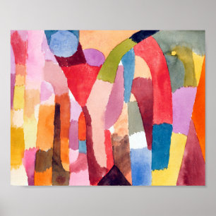 Póster Movimento das Câmaras Salgadas: Paul Klee 1915