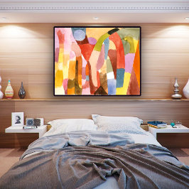 Poster Movimento das Câmaras Salvadas, Paul Klee