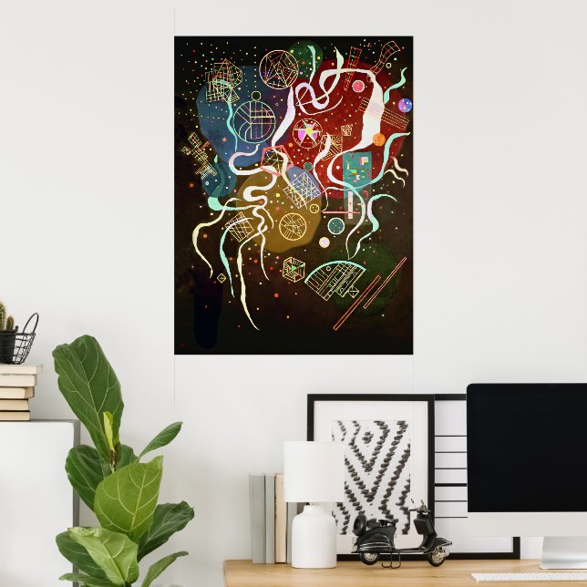 Poster Movimento | Kandinsky | (Escritório em casa)
