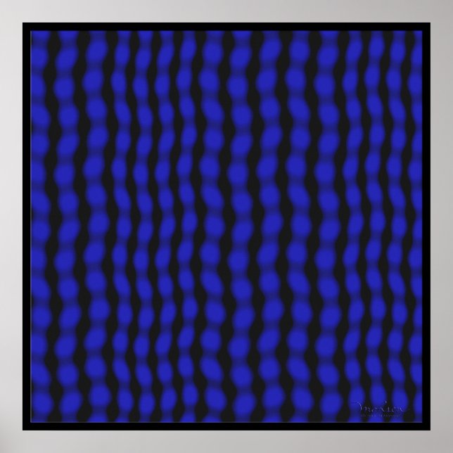 Póster Movimento tipo onda (Frente)