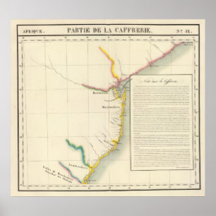Póster Mozambique, África do Sul 52