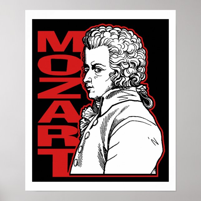 Póster Mozart (Frente)