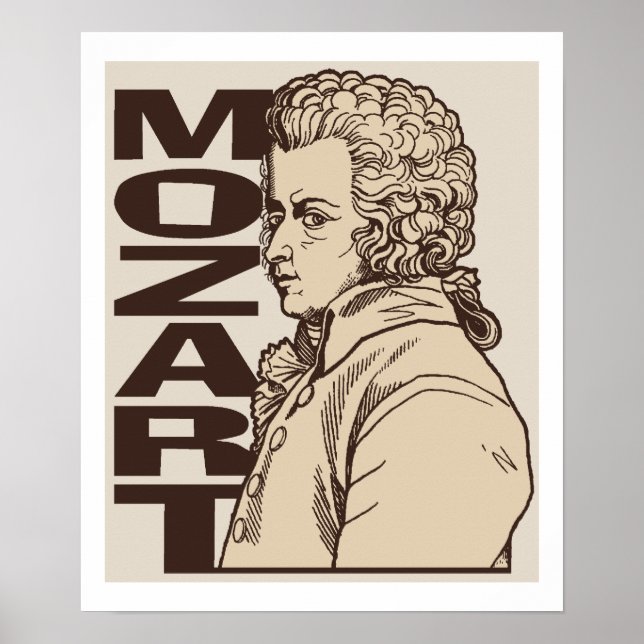Poster Mozart (Frente)
