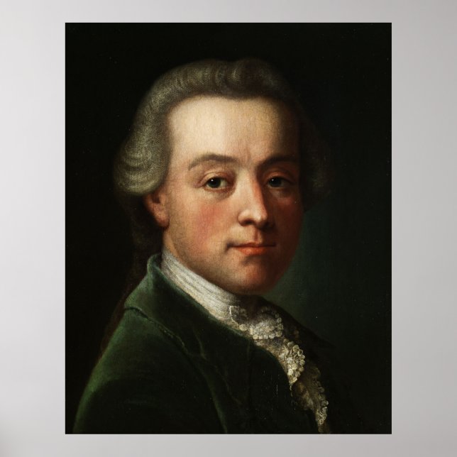 Poster Mozart Retrato (Frente)