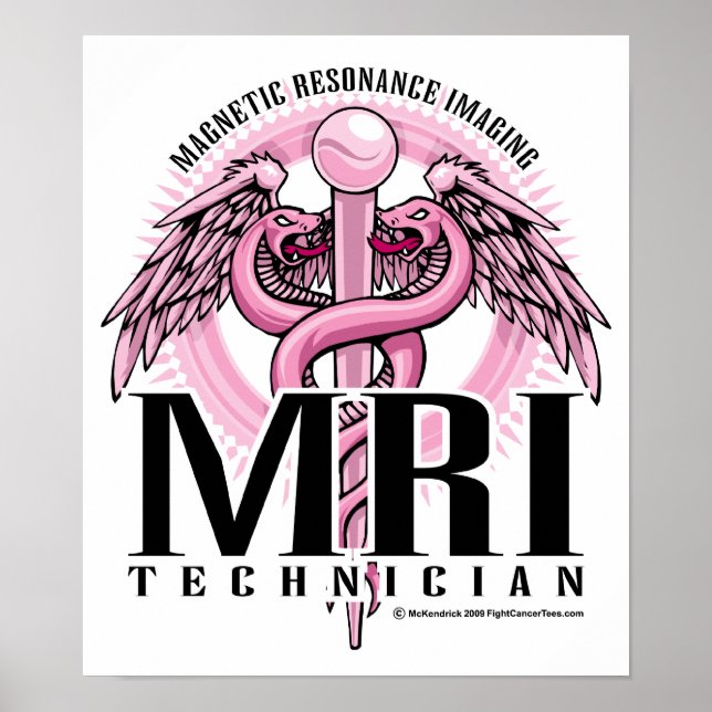 Póster MRI - Caduco Rosa (Frente)