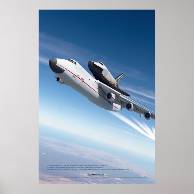 Poster Mriya & Buran: O Sonho do Espaço (Frente)