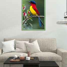 Poster Mrs. Gould's sunbird