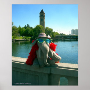 Poster Ms Ella at the park