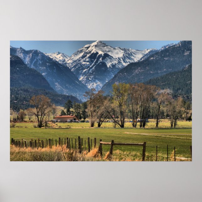 Póster Mt. Abrams, Colorado (Frente)