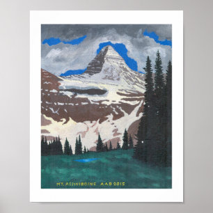 Póster Mt. Assiniboine