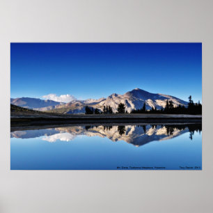 Póster Mt. Dana, prados de Tuolumne, Yosemite, CA