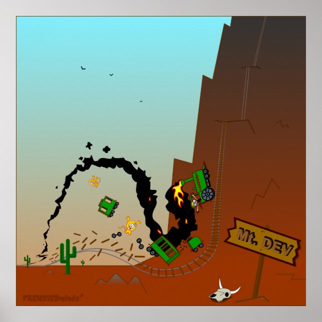 Poster Mt. DEV e The<n00b>Express! (Frente)