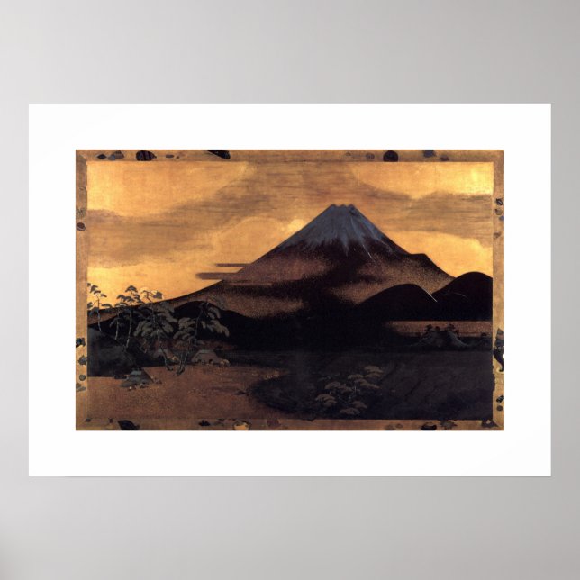 Póster Mt Fuji (Frente)