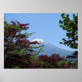 Poster Mt Fuji Japão