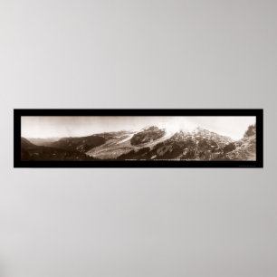 Póster Mt. Rainier WA Photo 1907
