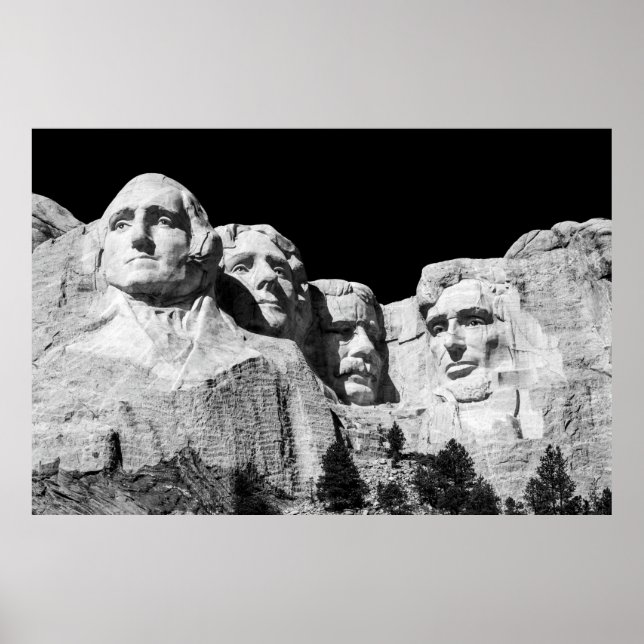 POSTER MT. RUSHMORE DURANTE O DIA (Frente)