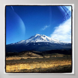 Poster Mt. Shasta, CA