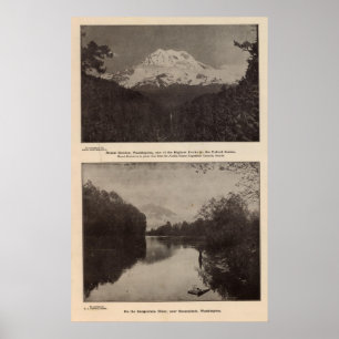Póster Mt Snoqualmie mais chuvoso R