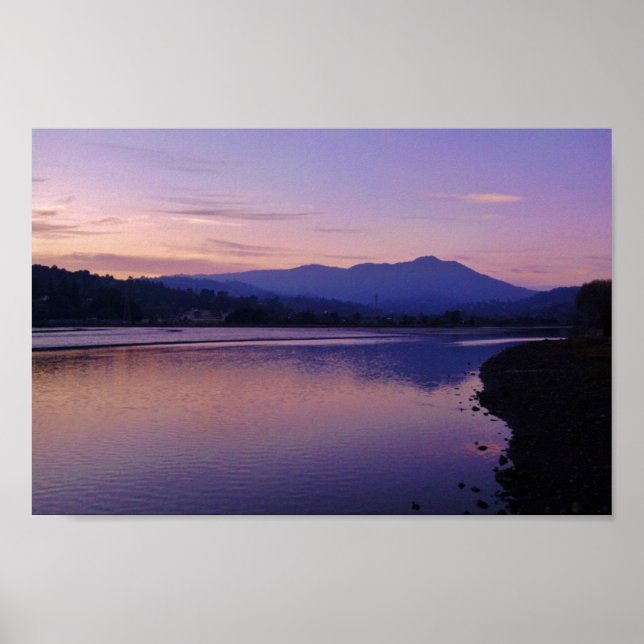 Póster Mt. Tamalpais, Califórnia (Frente)