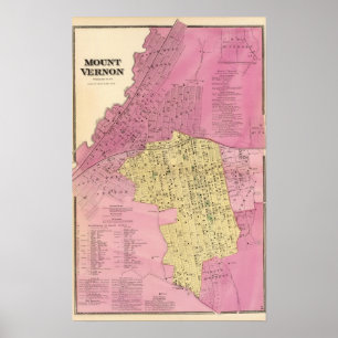 Póster Mt Vernon, NY