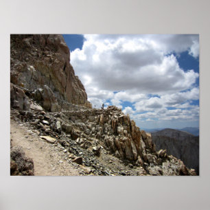 Poster Mt Whitney Trail Junction - John Muir Trail