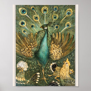 Poster Mtheo van hoytema - calendário - arte da garça - a