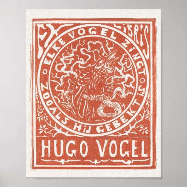 Poster Mtheo van hoytema - kalender - herons art - acorde (Frente)