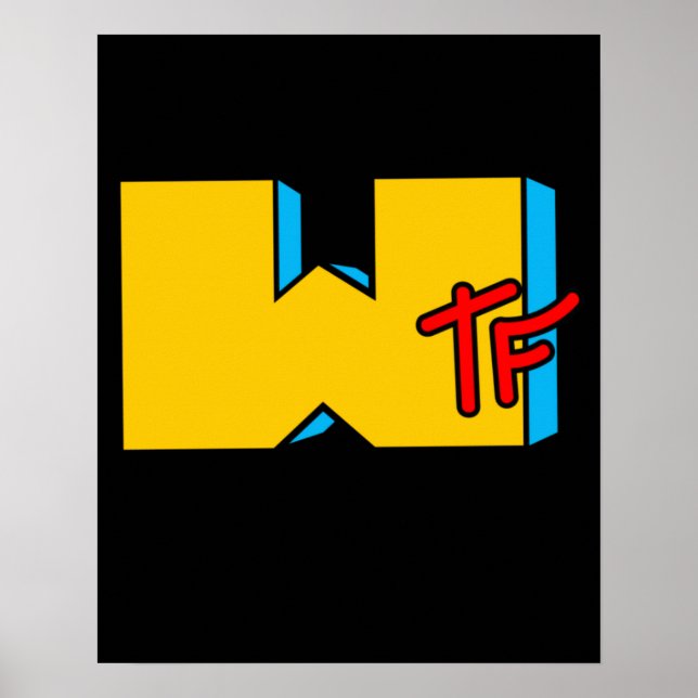 Poster MTV WTF Aconteceu Com Música (Frente)