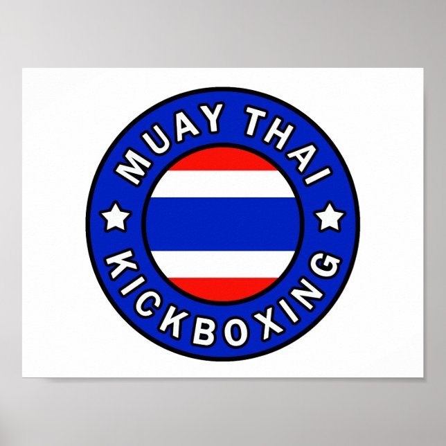 Póster Muay Thai (Frente)