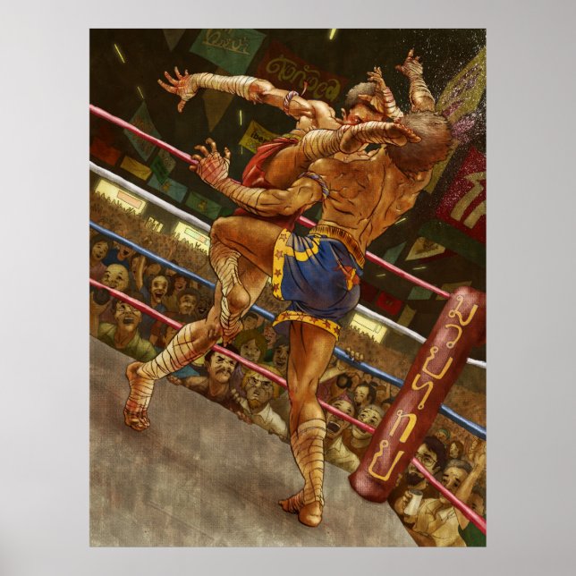 Poster Muay Thai (Frente)