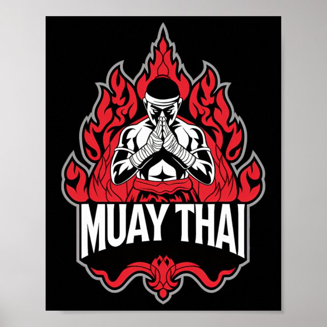 Poster Muay Thai Boxing 1 (Frente)